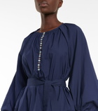 Deveaux New York - Ruth cotton midi dress
