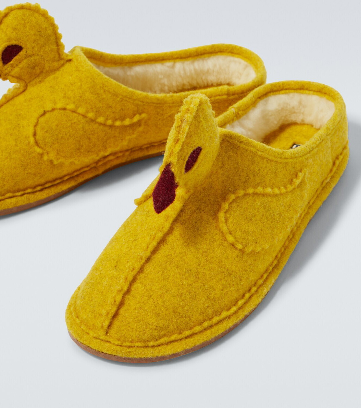 Bode Wool-blend slippers