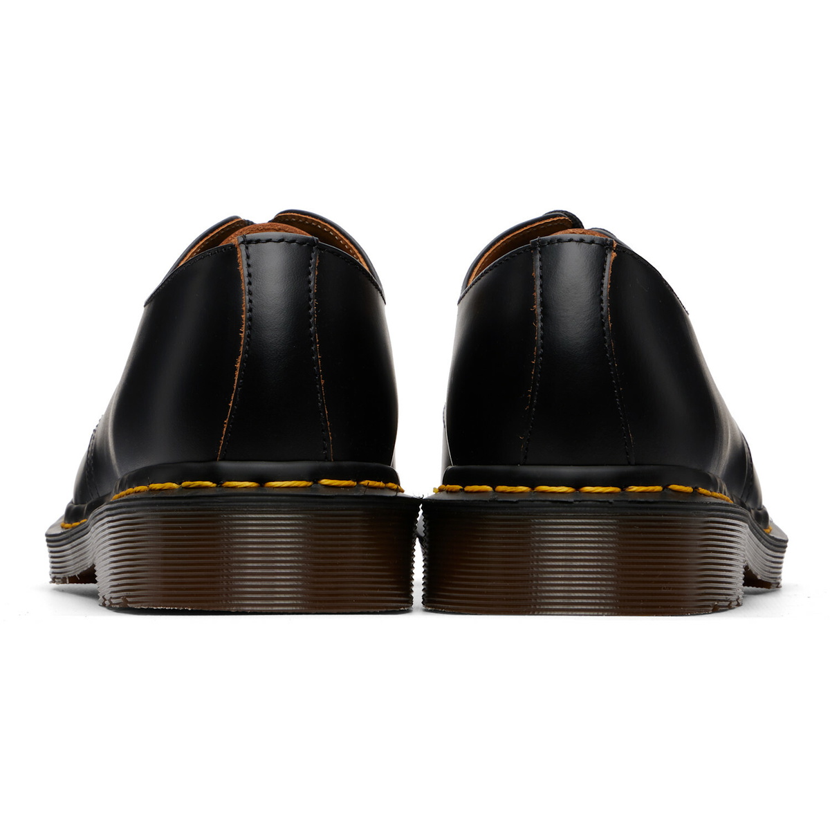 Dr. Martens Black Vintage 1461 Quilon Leather Oxford Derbys