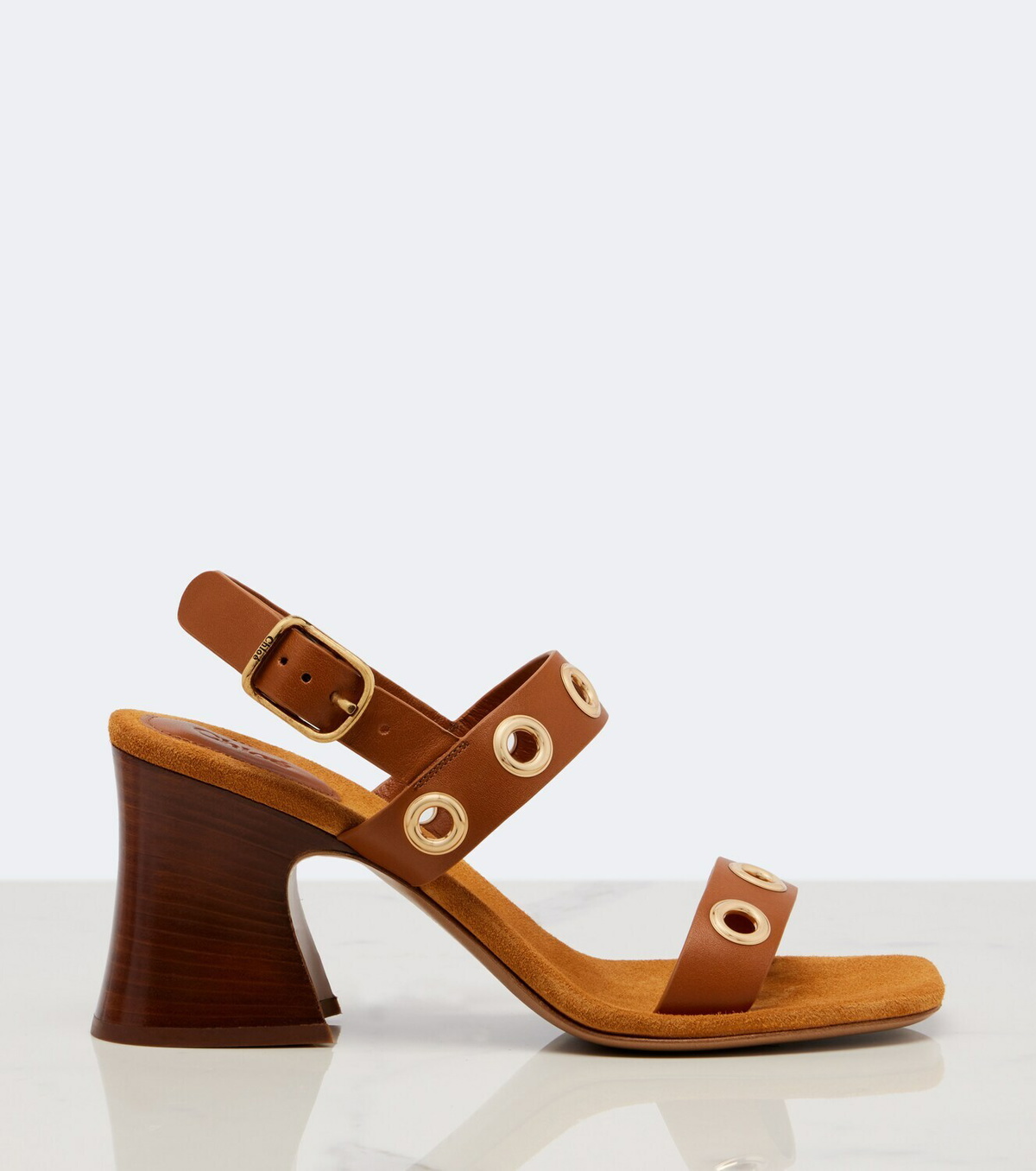 Chloé Embellished leather sandals