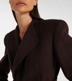 Khaite Jelson wool wrap coat