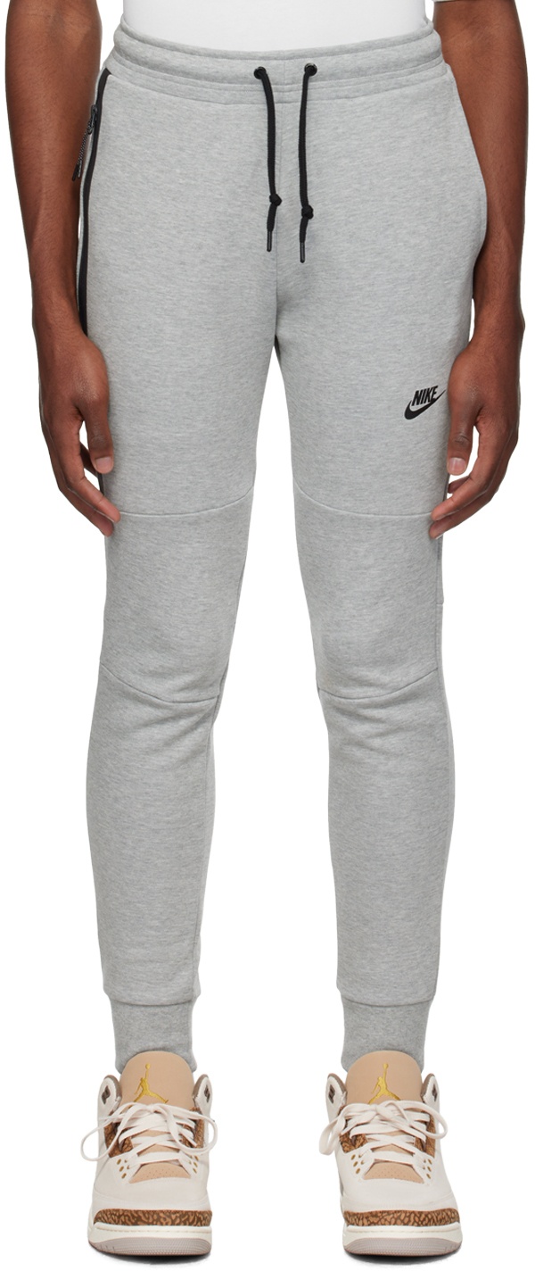 Nike Gray Drawstring Sweatpants Nike