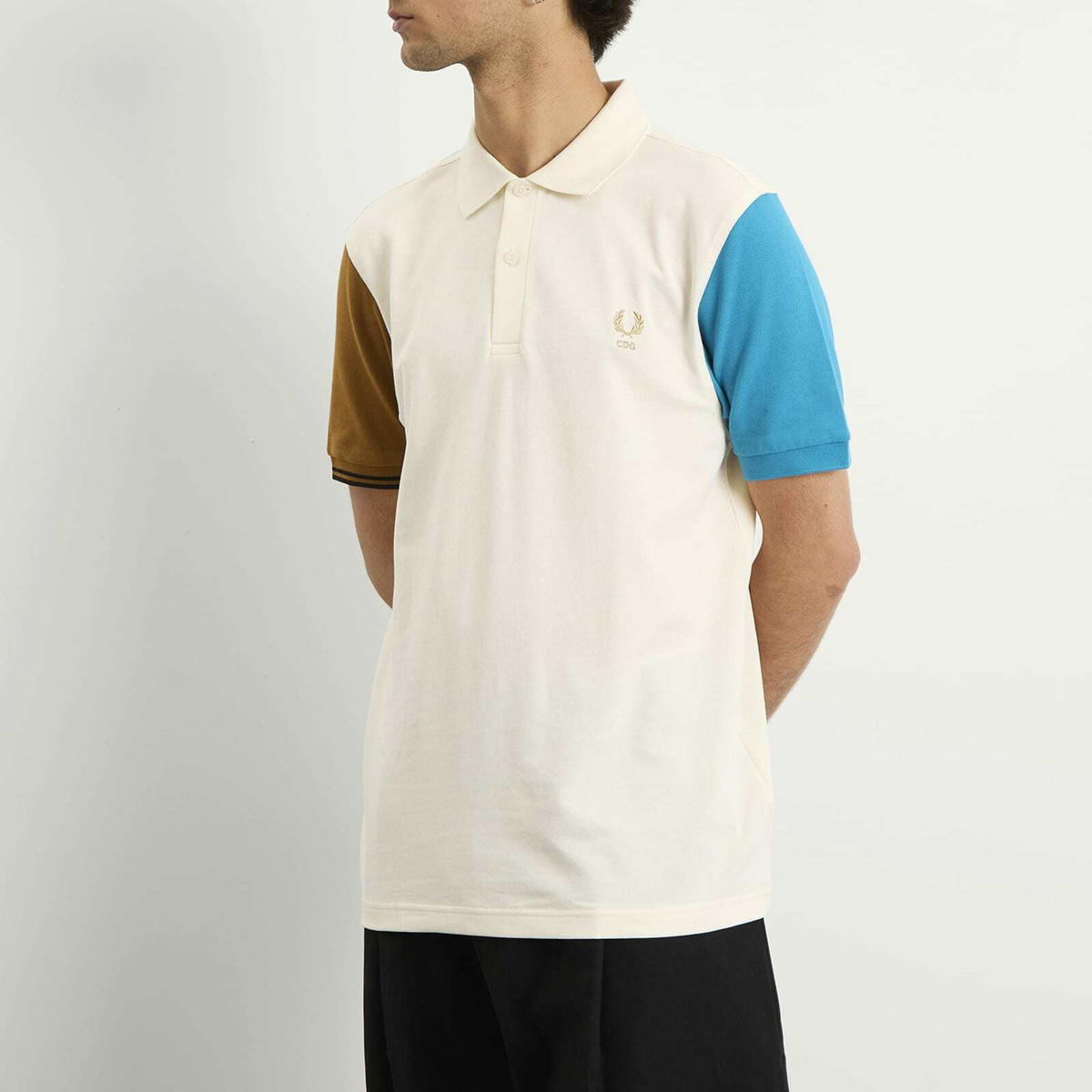 Comme des Garçons SHIRT Men's X Fred Perry Polo Shirt in Multi