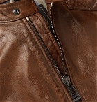Belstaff - Outlaw Leather Biker Jacket - Brown