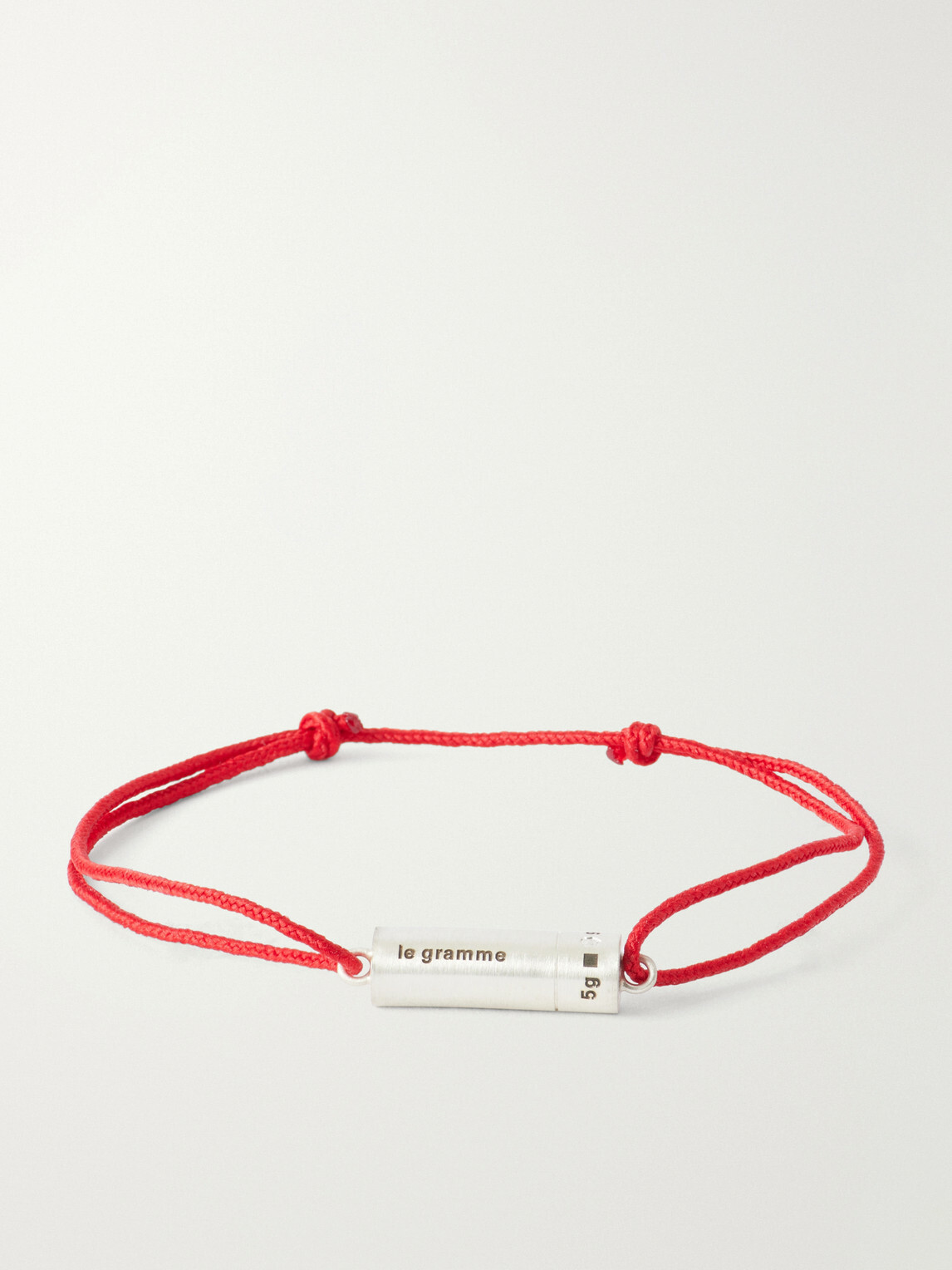 Le Gramme - 5G Sterling Silver Woven Bracelet