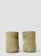 Moon Boot - No Lace Boots in Khaki
