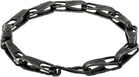 Professor.E Gunmetal Laser Bracelet