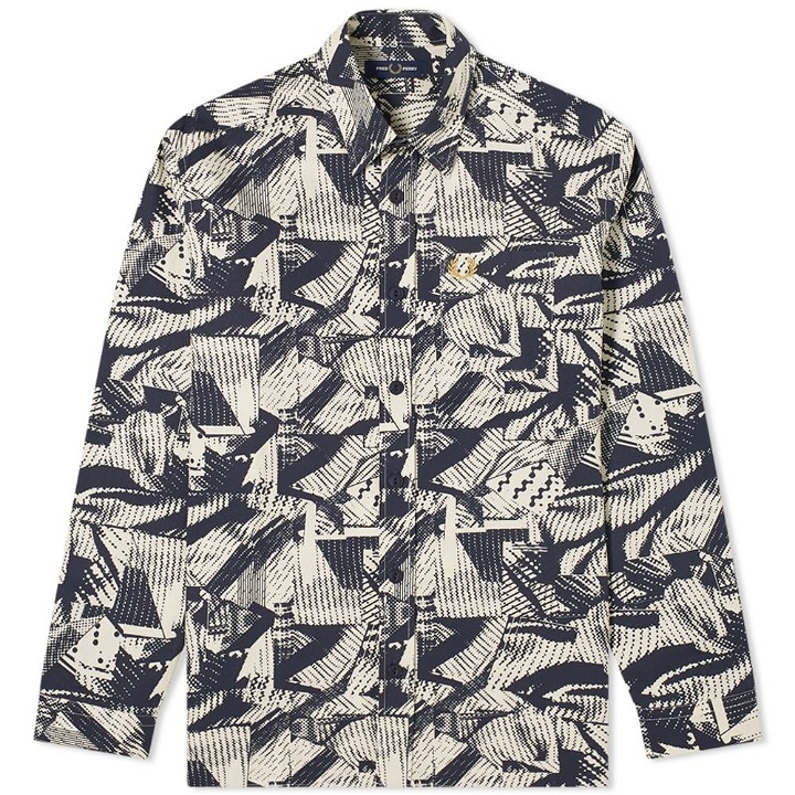 Photo: Fred Perry Authentic Abstract Overshirt