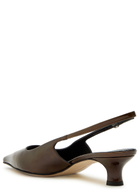 Aeyde Catrina 35 Patent Leather Slingback Pumps