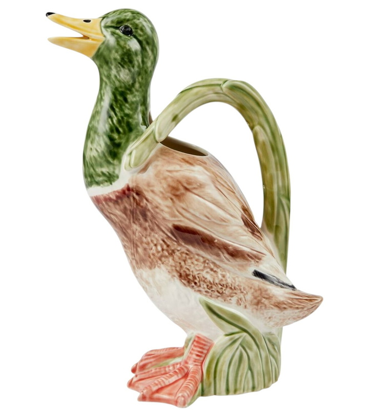Photo: Bordallo Pinheiro Duck pitcher