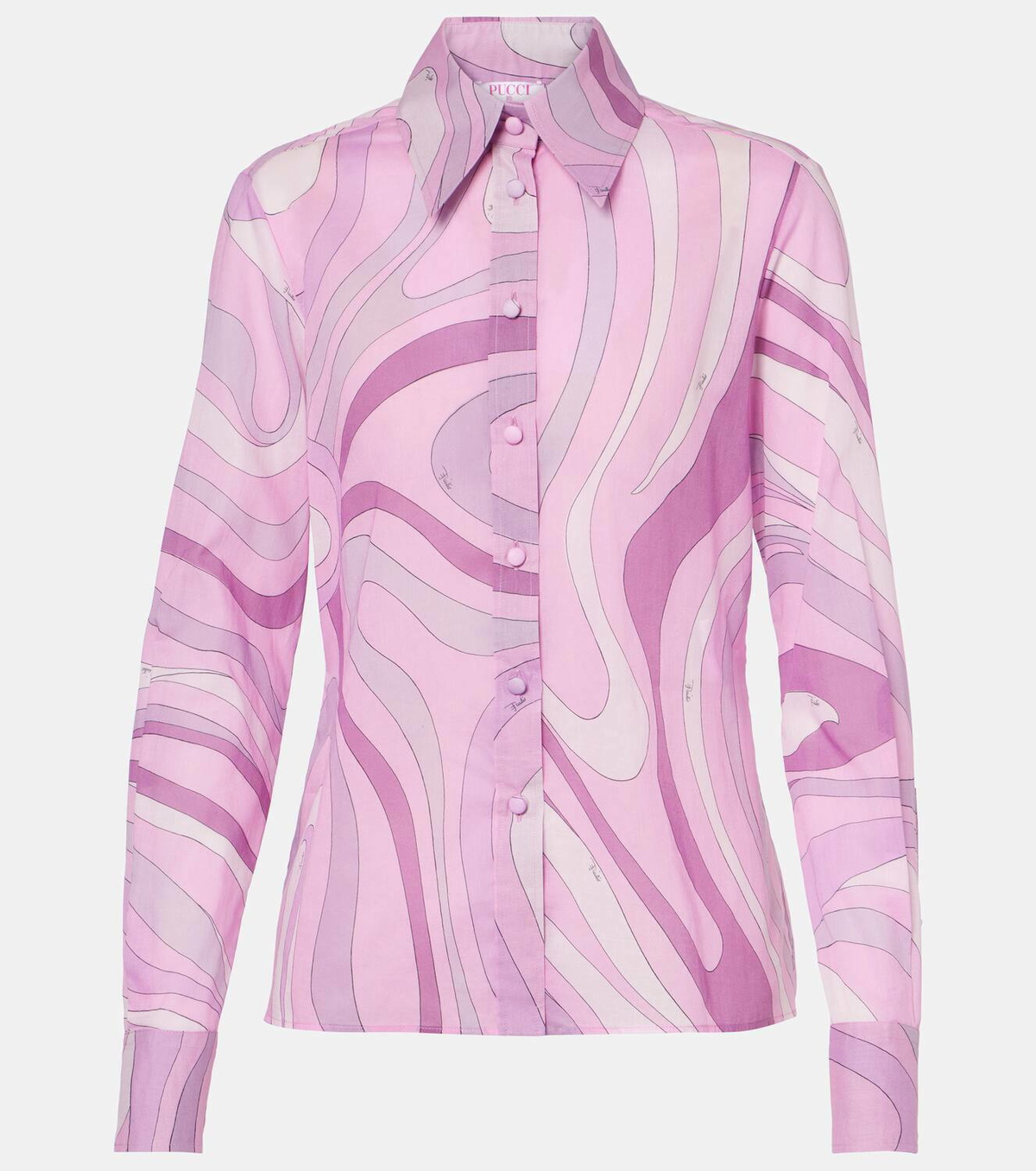 Pucci Orchidee cotton muslin shirt Emilio Pucci