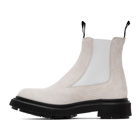 Etudes Off-White Adieu Edition Suede Type 146 Chelsea Boots