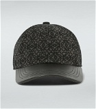 Loewe - Anagram leather-trimmed baseball cap