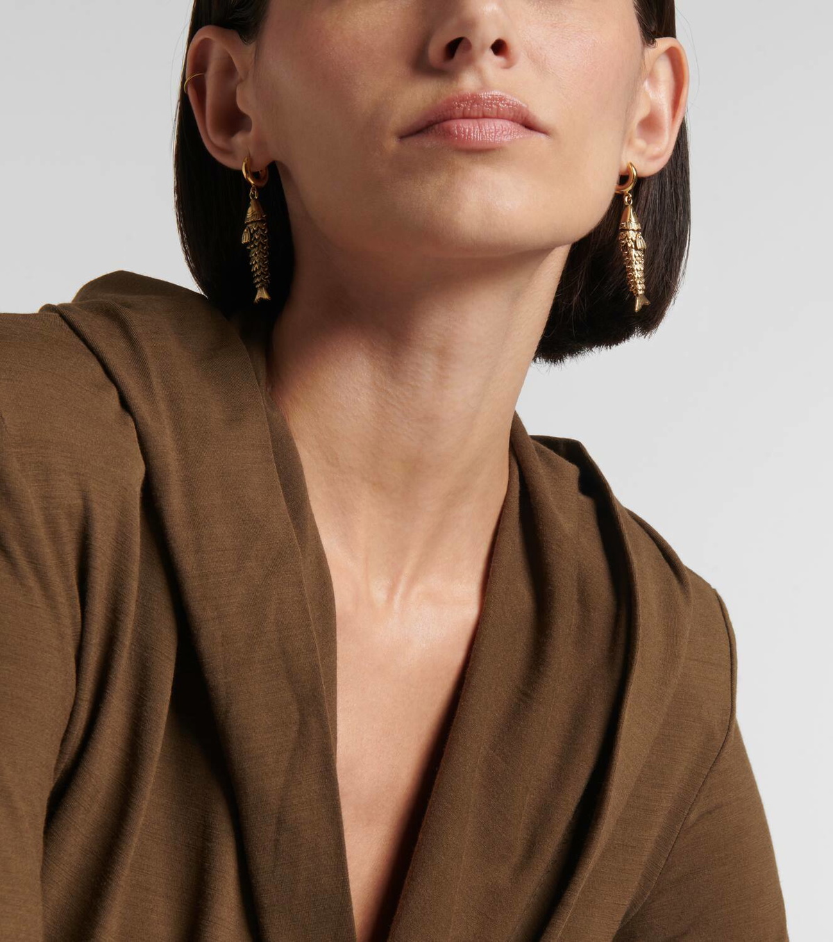 Isabel Marant Fish drop earrings