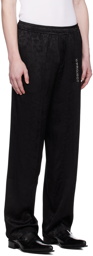 Y/Project Black Jacquard Lounge Pants