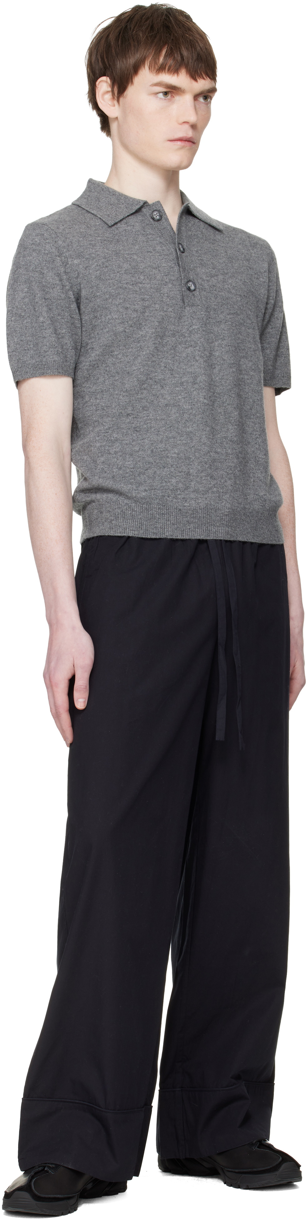 Entire Studios Black Pajama Lounge Pants