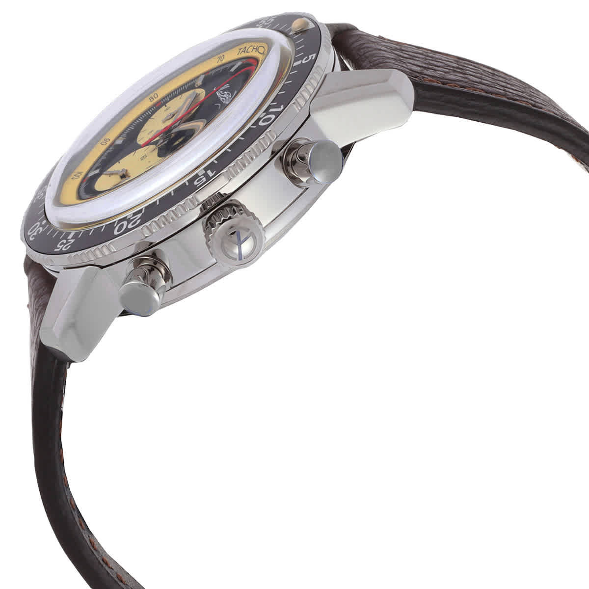 Mathey-Tissot 1968 Chronograph Automatic Black Dial Mens Watch H1968CR