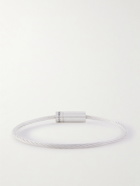 Le Gramme - Le Câble 9 Brushed Sterling Silver Bracelet - Silver