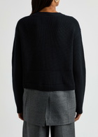 3.1 Phillip Lim Wool-blend Knitted Blazer Navy