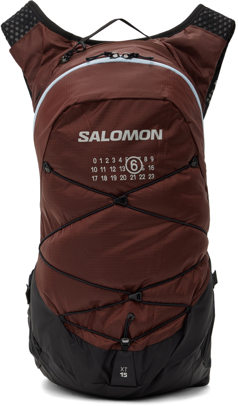 MM6 Maison Margiela Brown u0026 Black Salomon Edition XT 15 Backpack