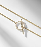 Stone and Strand 10kt gold bracelet with diamonds