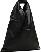 MM6 Maison Margiela Black Small Triangle Tote