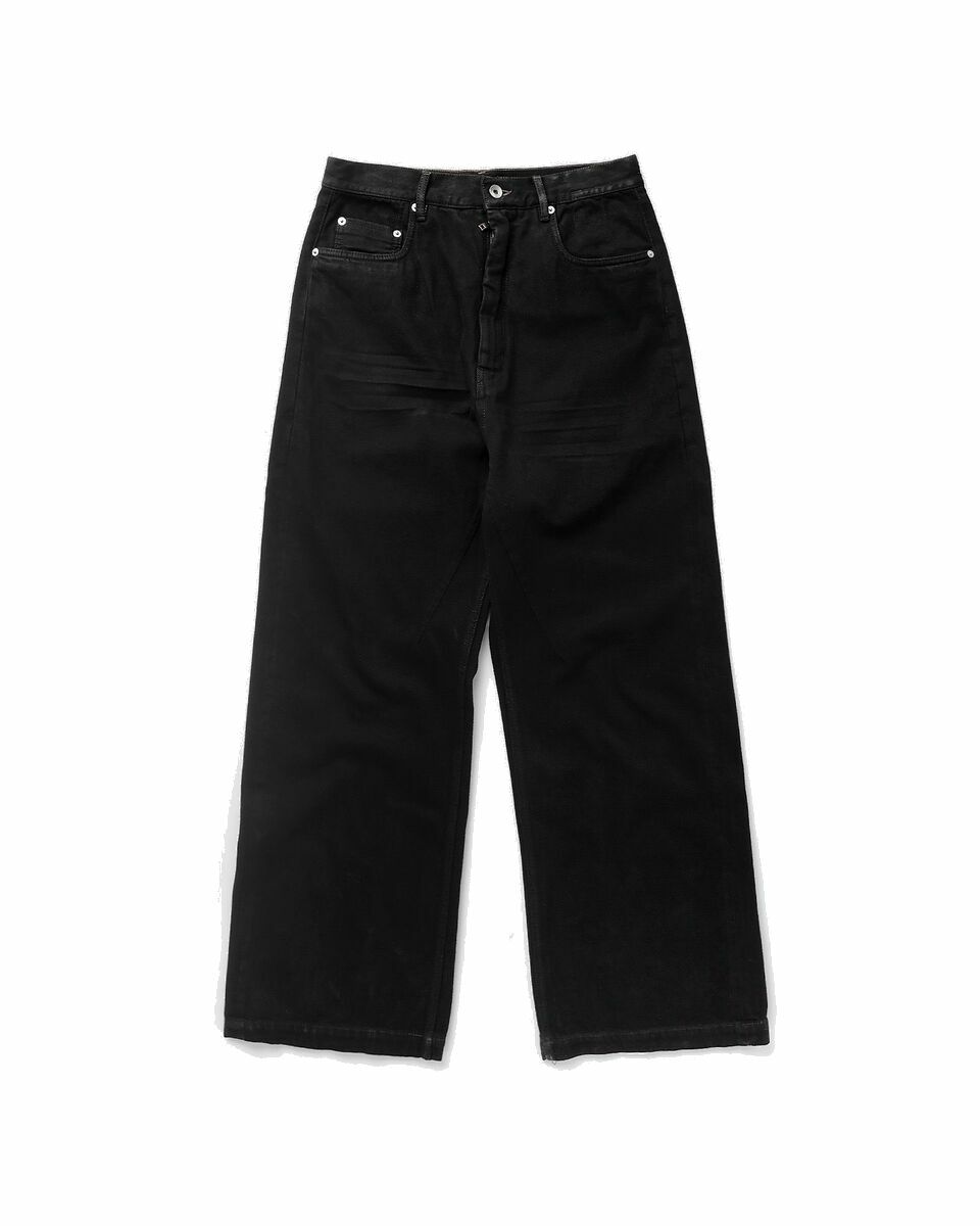 Photo: Rick Owens Drkshdw Denim Pants   Geth Jeans Black - Mens - Jeans