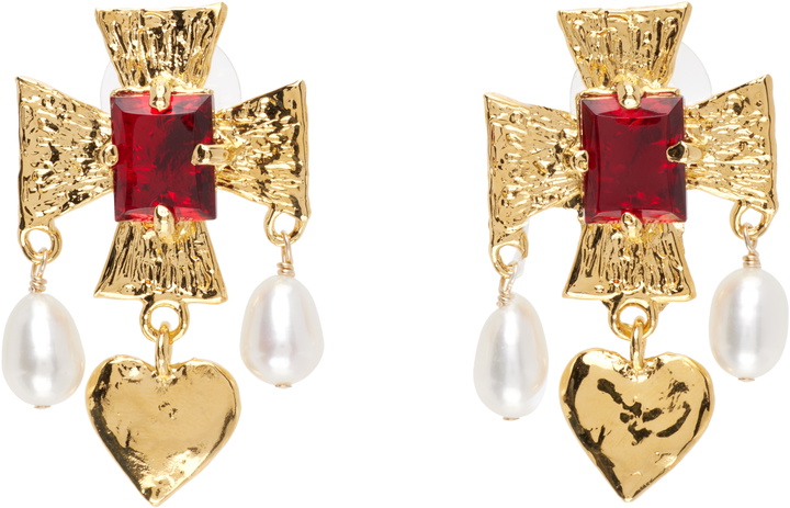 Photo: Mondo Mondo Cardinal Earrings