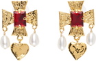 Mondo Mondo Cardinal Earrings