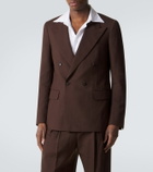 Umit Benan Richard linen and wool suit jacket
