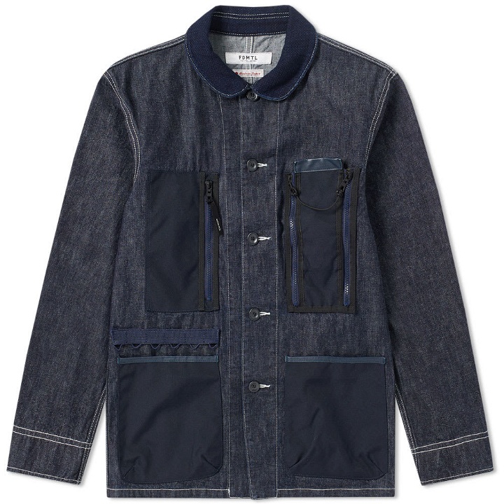 Photo: FDMTL MSPC Coverall Jacket Blue