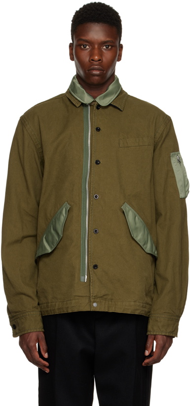 Photo: sacai Khaki Surge Jacket