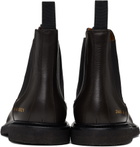Common Projects Brown Classic Leather Chelsea Boots