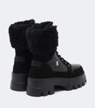 Bogner Sapporo shearling-lined leather lace-up boots