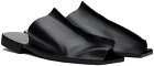 Gabriela Coll Garments Black No.7 Open Toe Slippers