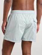 Thom Sweeney - Straight-Leg Mid-Length Swim Shorts - Blue