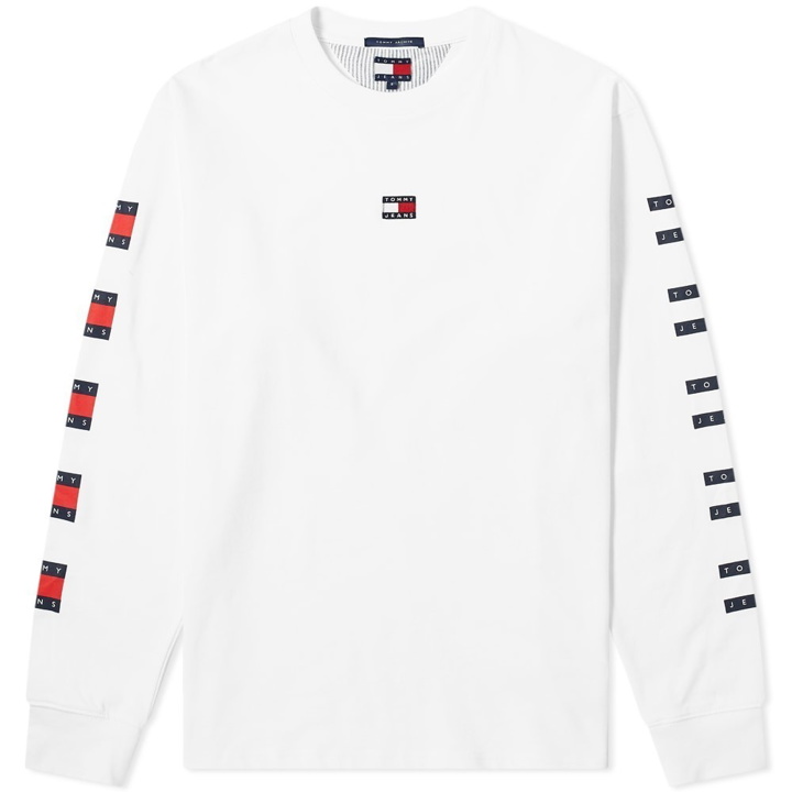 Photo: Tommy Jeans Long Sleeve Repeat Flag Tee