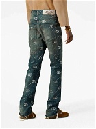 GUCCI - Crystal Embellished Intrelocking G Jeans