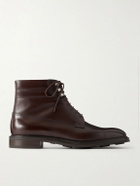 John Lobb - Alder Leather Lace-Up Boots - Brown