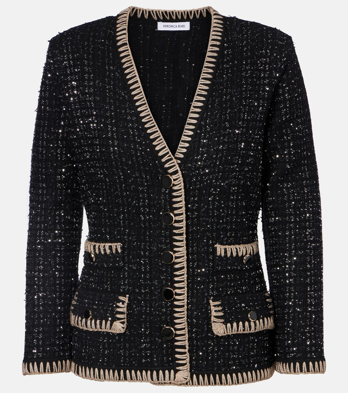 Veronica Beard Ceriani tweed cardigan