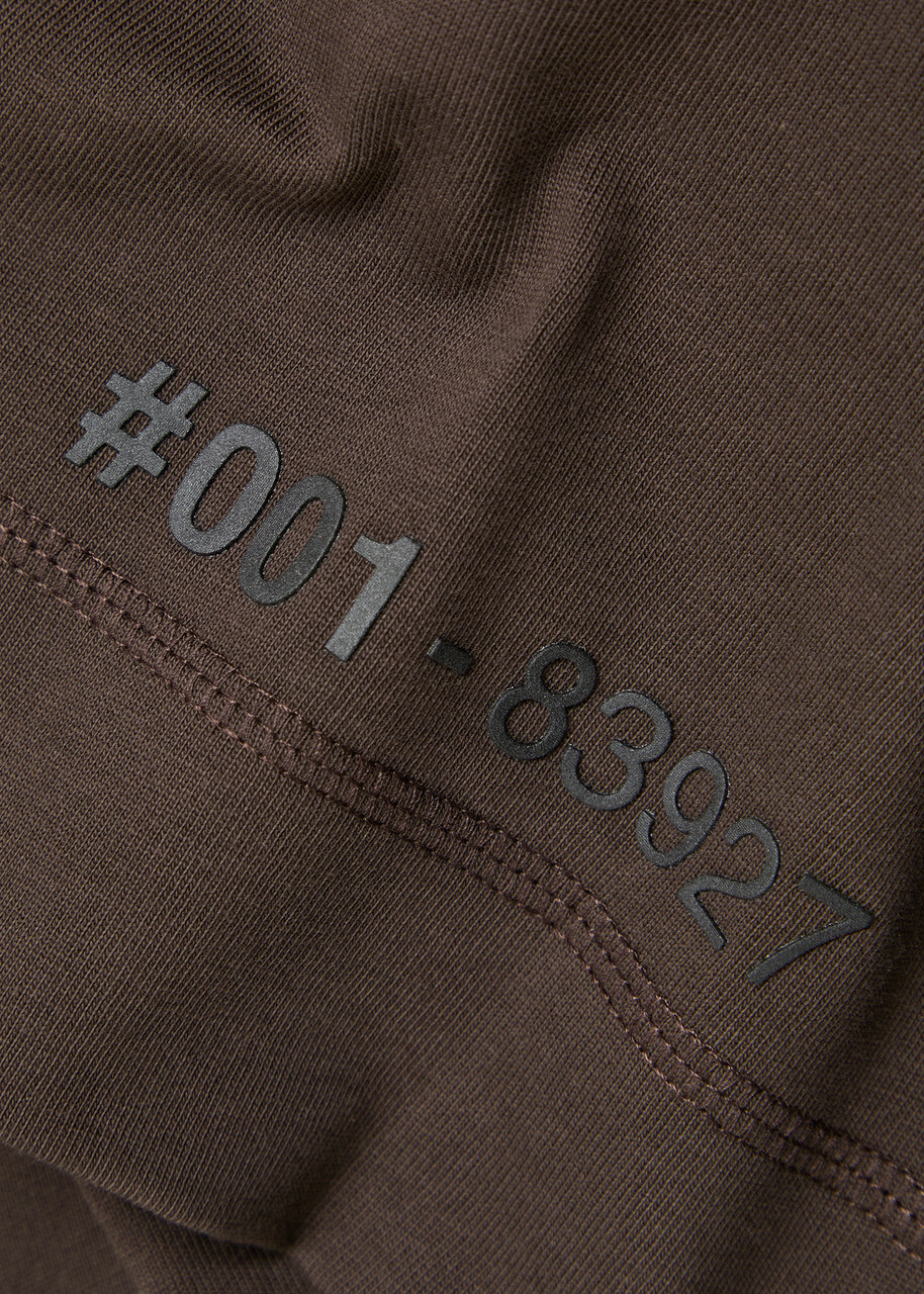 Moncler Grenoble Logo-appliquéd Cotton T-shirt Brown
