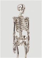 Dangling Skeleton Earring in Silver