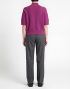 Manila Grace Womens Turtleneck Mauve