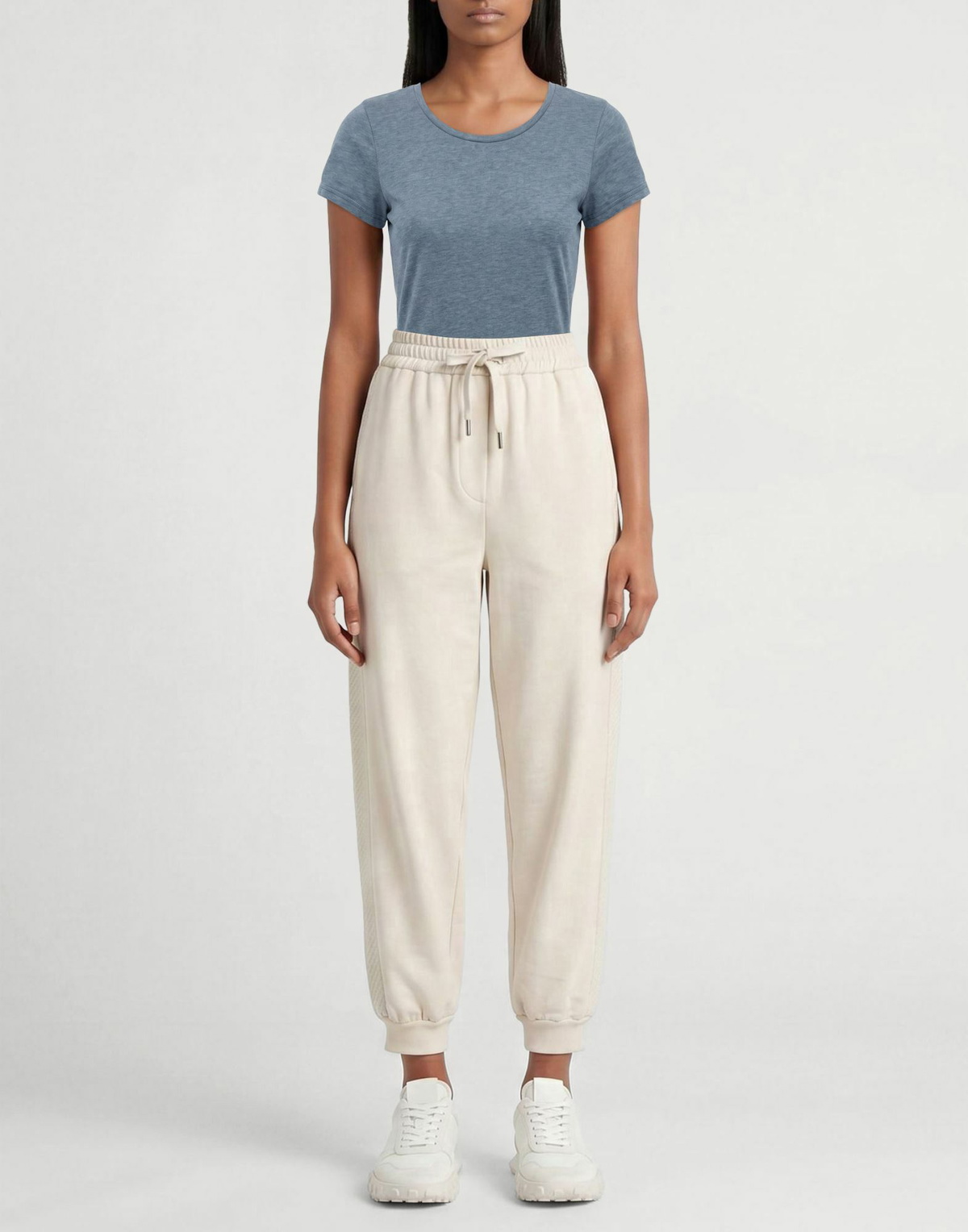Crossley Womens T-shirt Slate in Blue