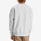 Róhe Men's Logo Sweatshirt in Mid Grey Melange