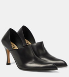 Loewe Comic Folded leather pumps