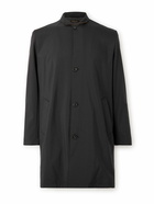 Loro Piana - Sebring Windmate Suede-Trimmed Storm System® Shell Car Coat - Black