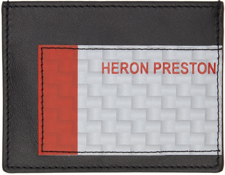 Photo: Heron Preston Black Tape Card Holder