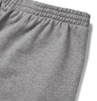 Balenciaga - Tapered Logo-Print Loopback Cotton-Jersey Sweatpants - Men - Gray