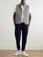 Brunello Cucinelli - Quilted Nylon Down Gilet - Gray